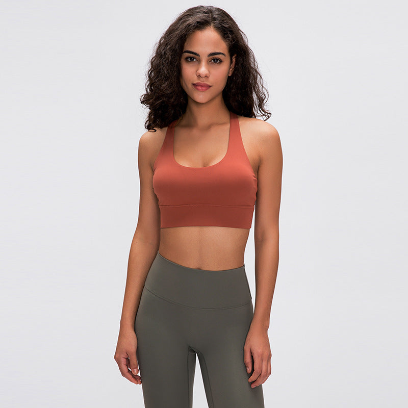 Fitness beauty back yoga bra