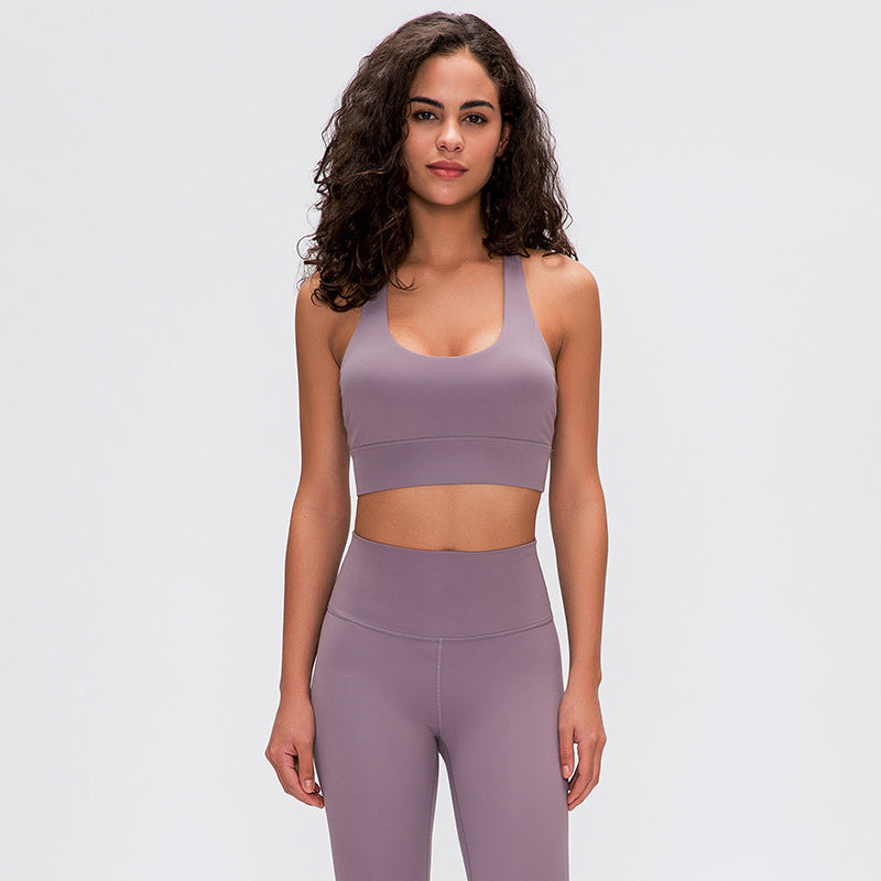 Fitness beauty back yoga bra
