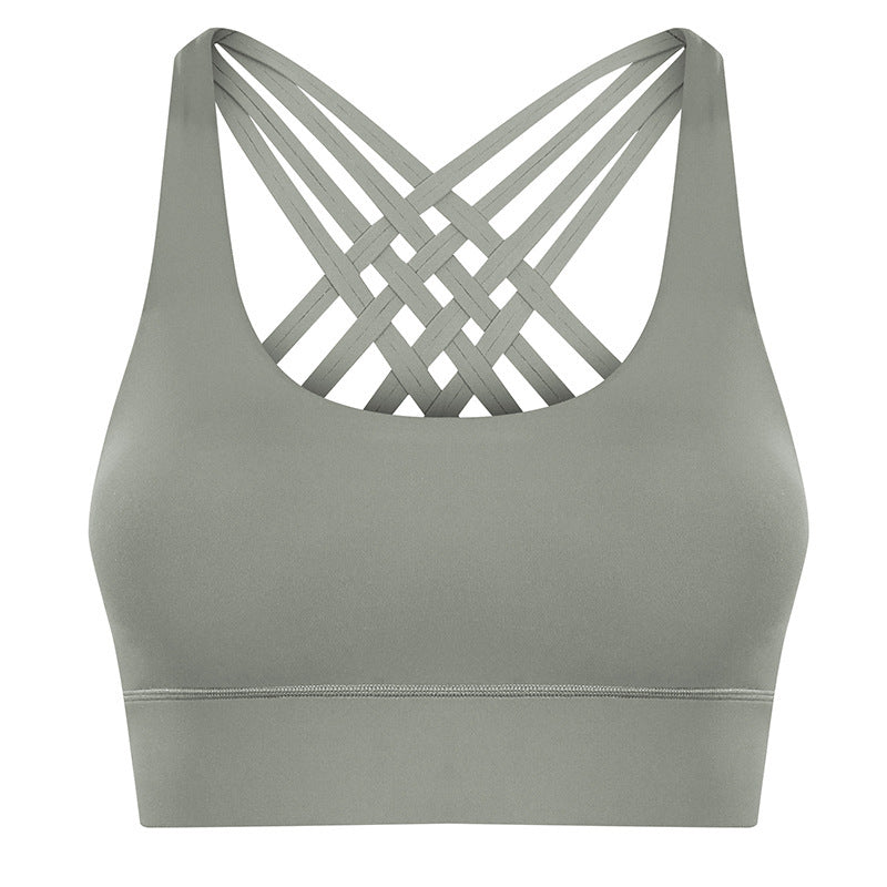 Fitness beauty back yoga bra