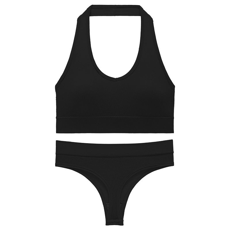 No Steel Ring Push Up Sports Bra Female