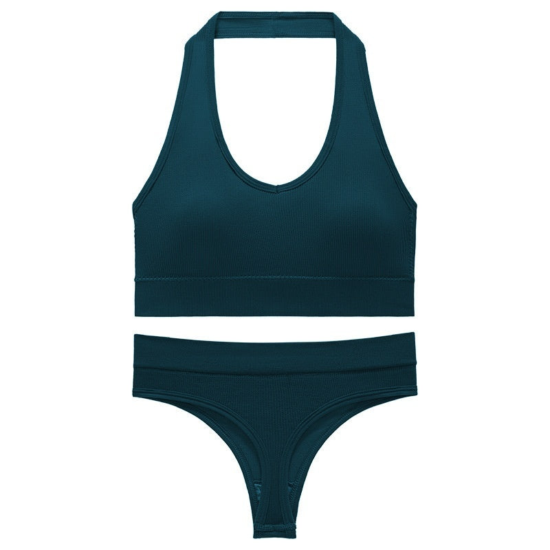 No Steel Ring Push Up Sports Bra Female