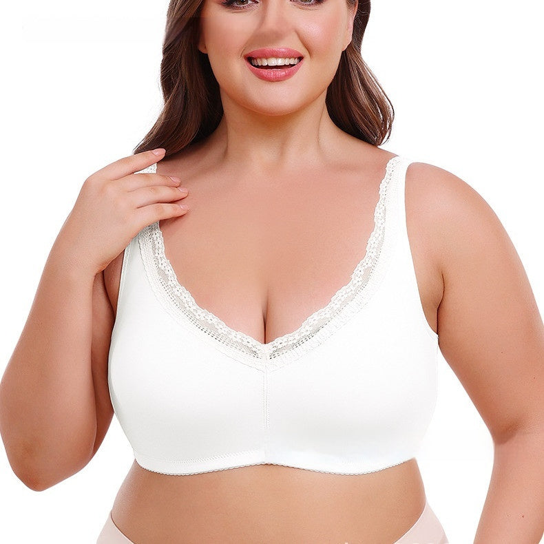 Plus-sized Full Cup Plus Size Thin Underwear Bra