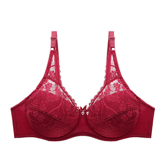 Plus Size Ultra-thin Mold Cup Cotton Bra