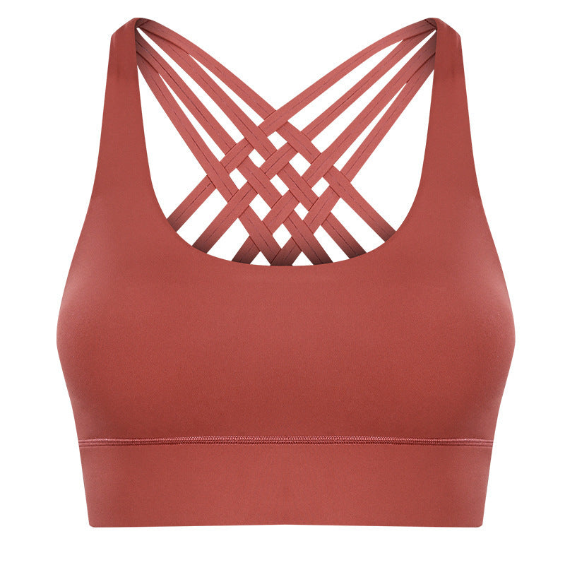 Fitness beauty back yoga bra