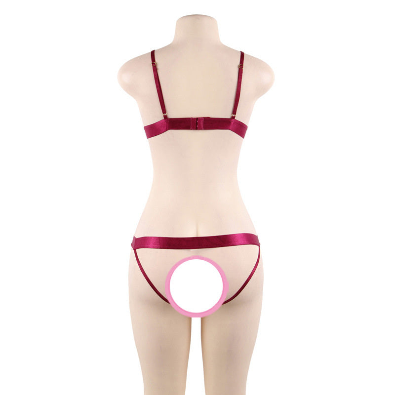 Ladies lace bra set