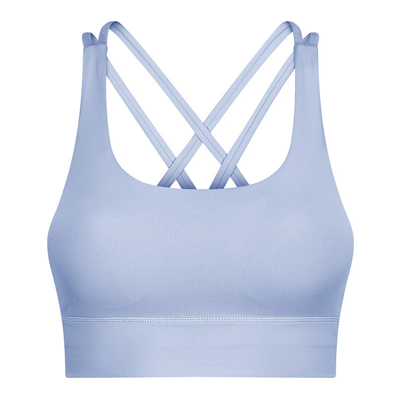 Skin-friendly Yoga Fitness Running Sports Bra Vest For Women