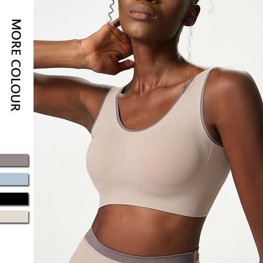 Women's Buckle Yoga Plus Size Sports Bra