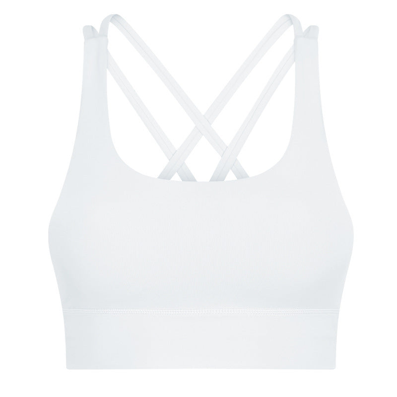 Skin-friendly Yoga Fitness Running Sports Bra Vest For Women