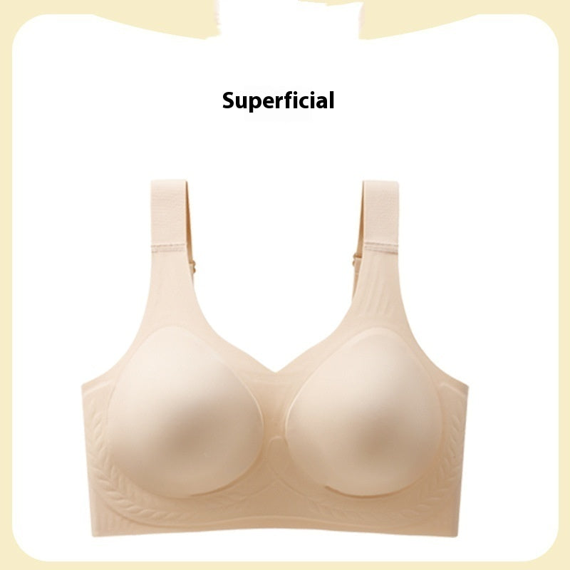 Anti-sagging Plus Size Thin Adjustable Bra