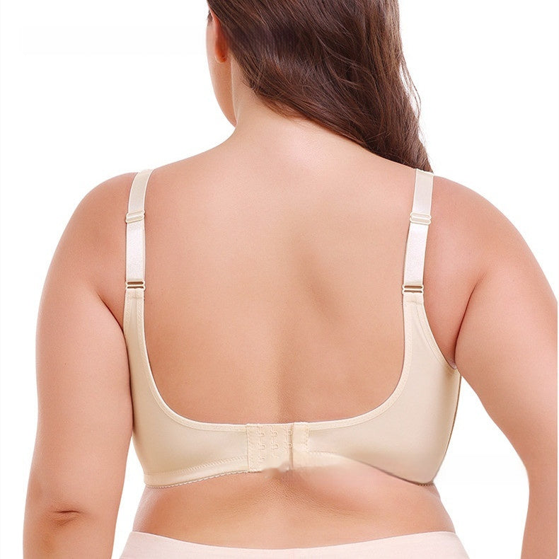 Plus-sized Full Cup Plus Size Thin Underwear Bra