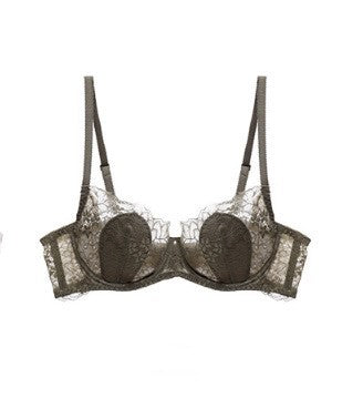 Lace ultra-thin transparent bra