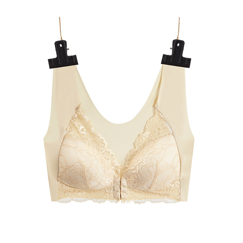 Underwear Plus Size Lace Bra Vest