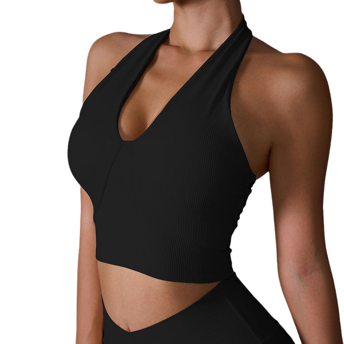 Halter Bra Shockproof Sports Tight Sports Vest