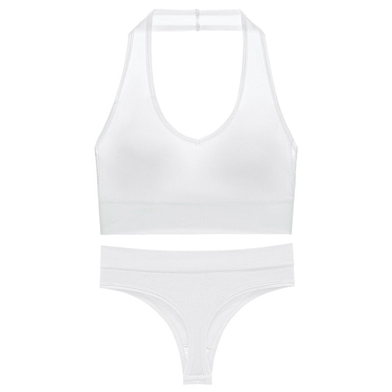 No Steel Ring Push Up Sports Bra Female