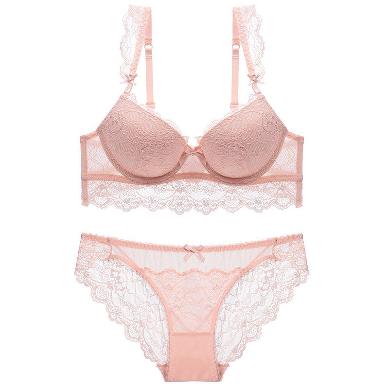 European and American bra set