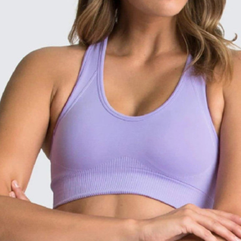 Seamless Knitted Hip Yoga Bra