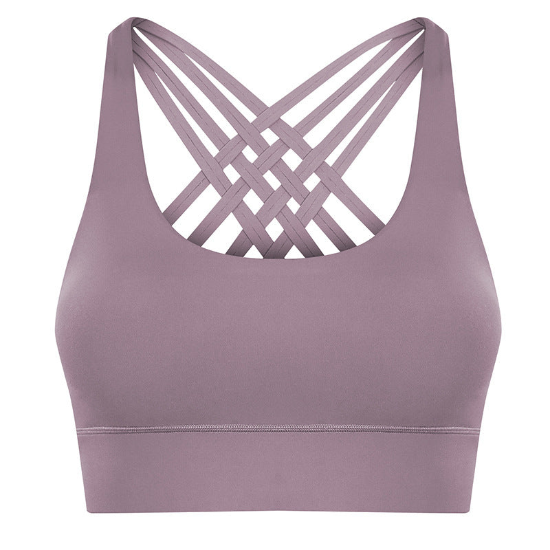 Fitness beauty back yoga bra
