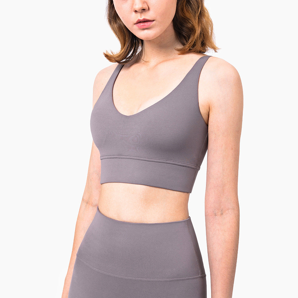 High-intensity yoga bra