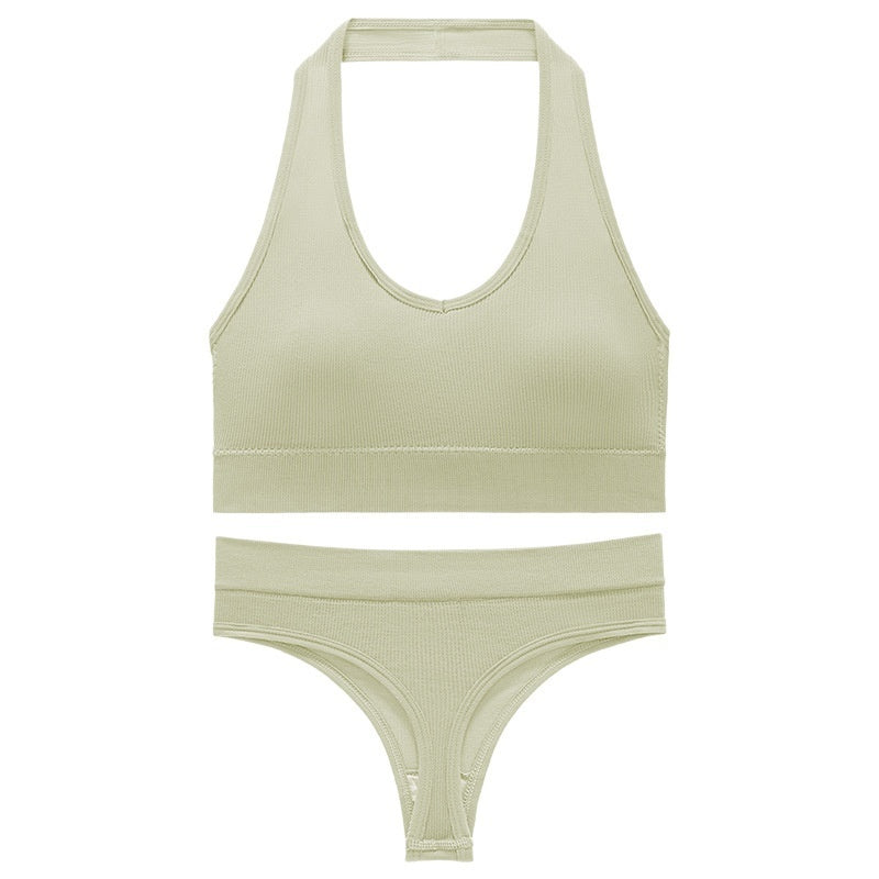 No Steel Ring Push Up Sports Bra Female
