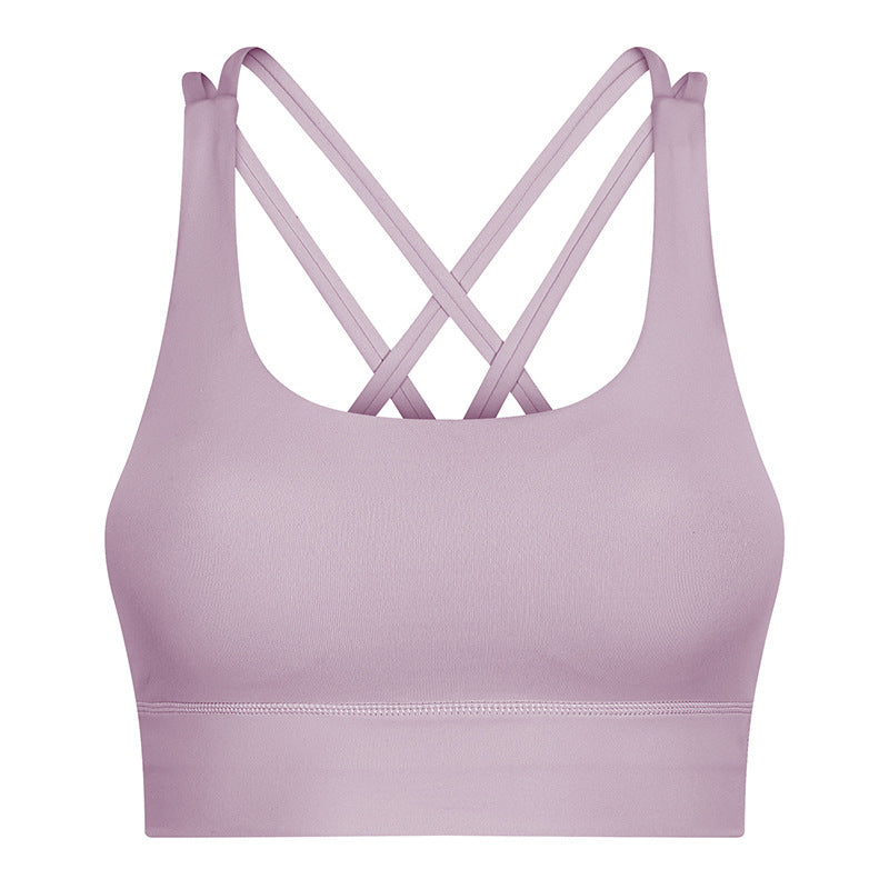 Skin-friendly Yoga Fitness Running Sports Bra Vest For Women