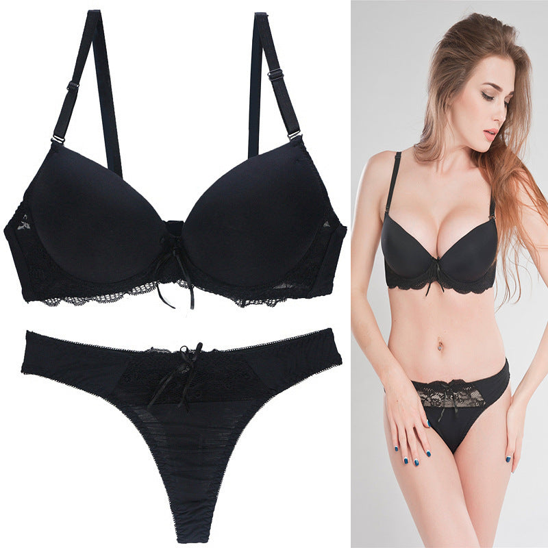 Lace Bra Set Women's Plus Size Underwear Set