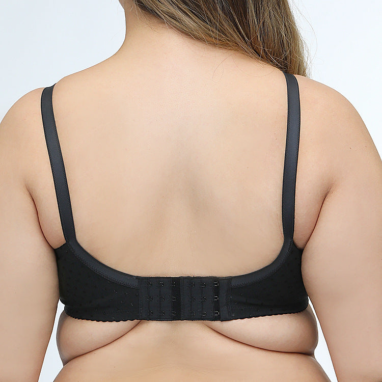 Ultra-thin lace cotton nursing bra
