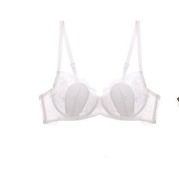 Lace ultra-thin transparent bra