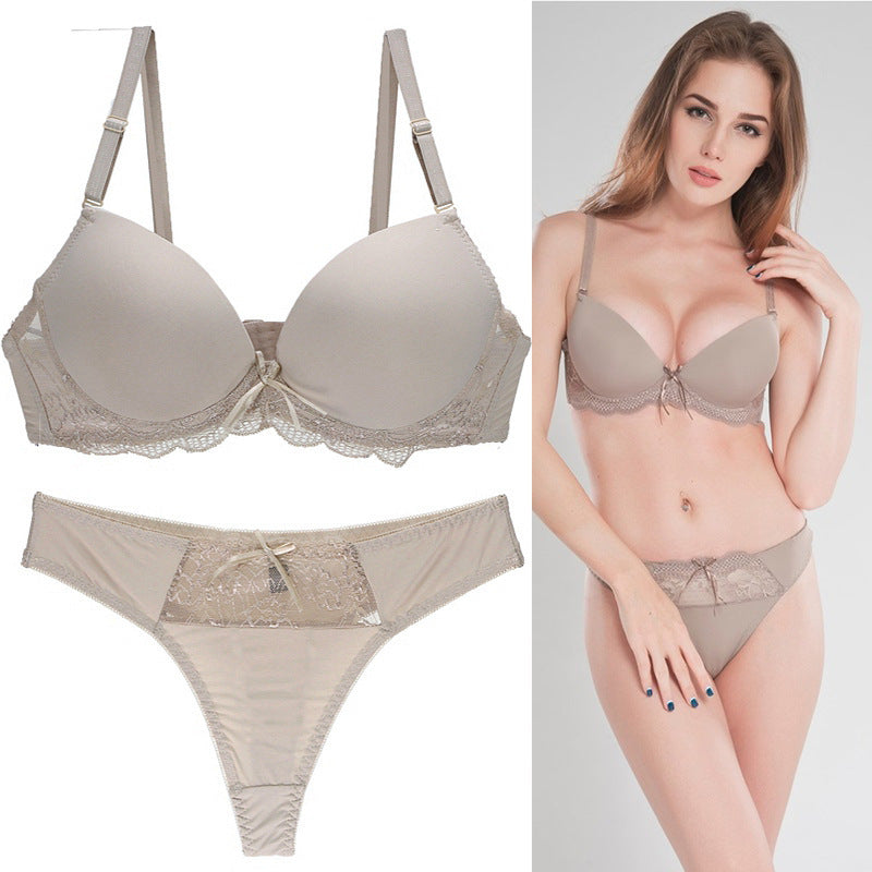 Lace Bra Set Women's Plus Size Underwear Set