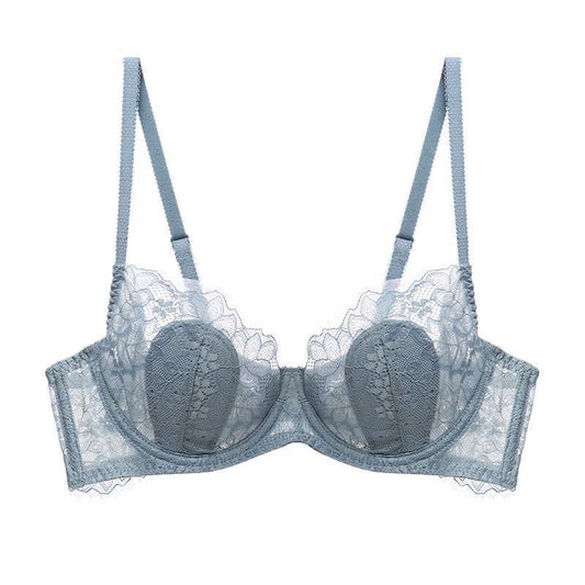 Lace ultra-thin transparent bra