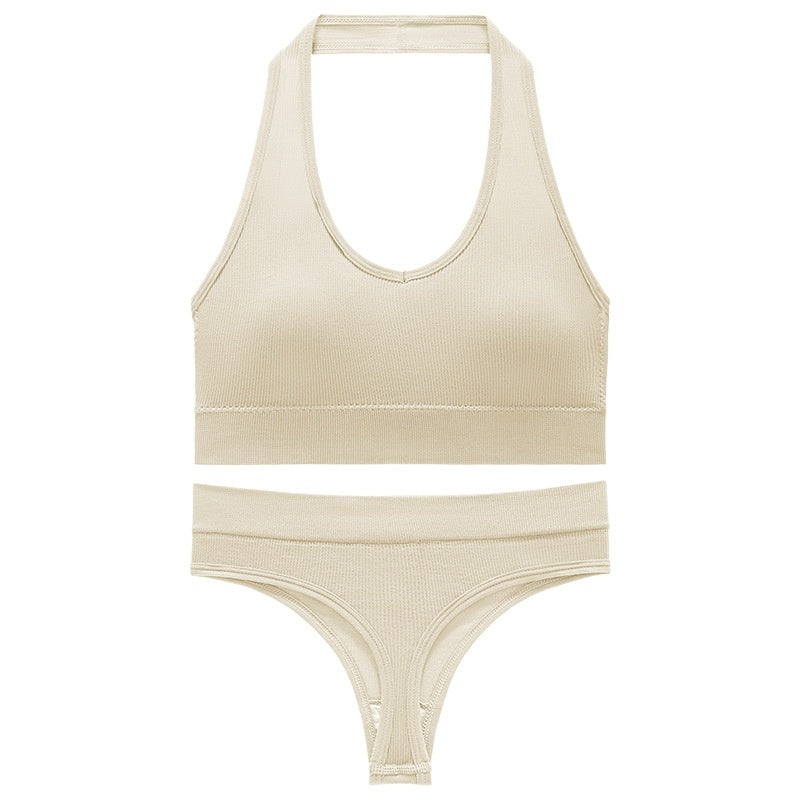 No Steel Ring Push Up Sports Bra Female