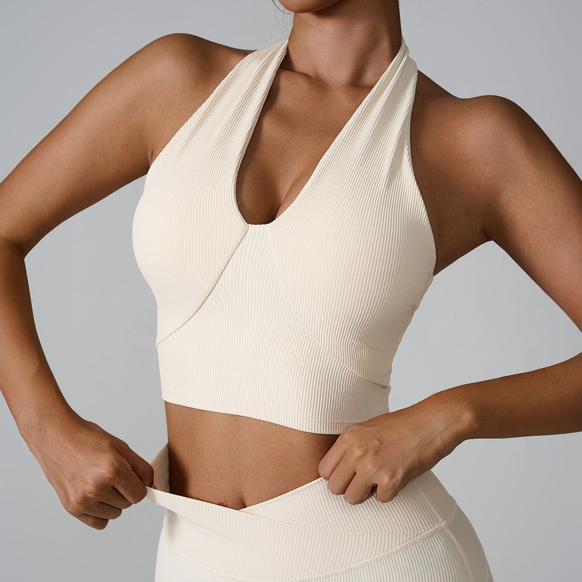 Halter Bra Shockproof Sports Tight Sports Vest