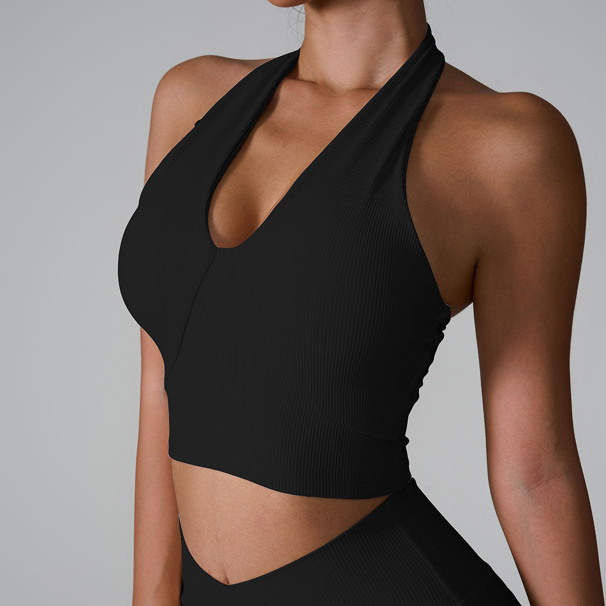 Halter Bra Shockproof Sports Tight Sports Vest
