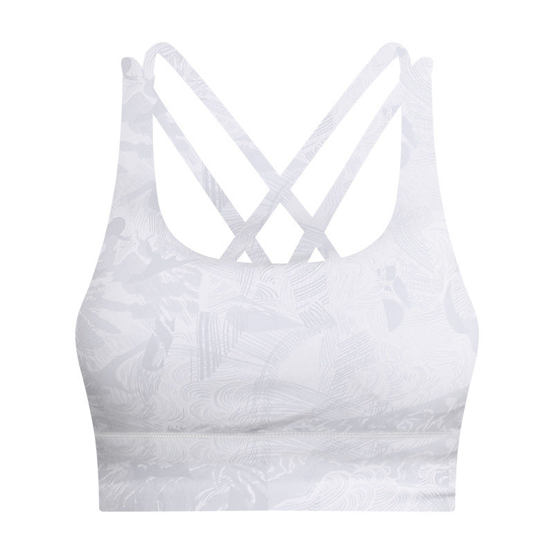 Skin-friendly Yoga Fitness Running Sports Bra Vest For Women