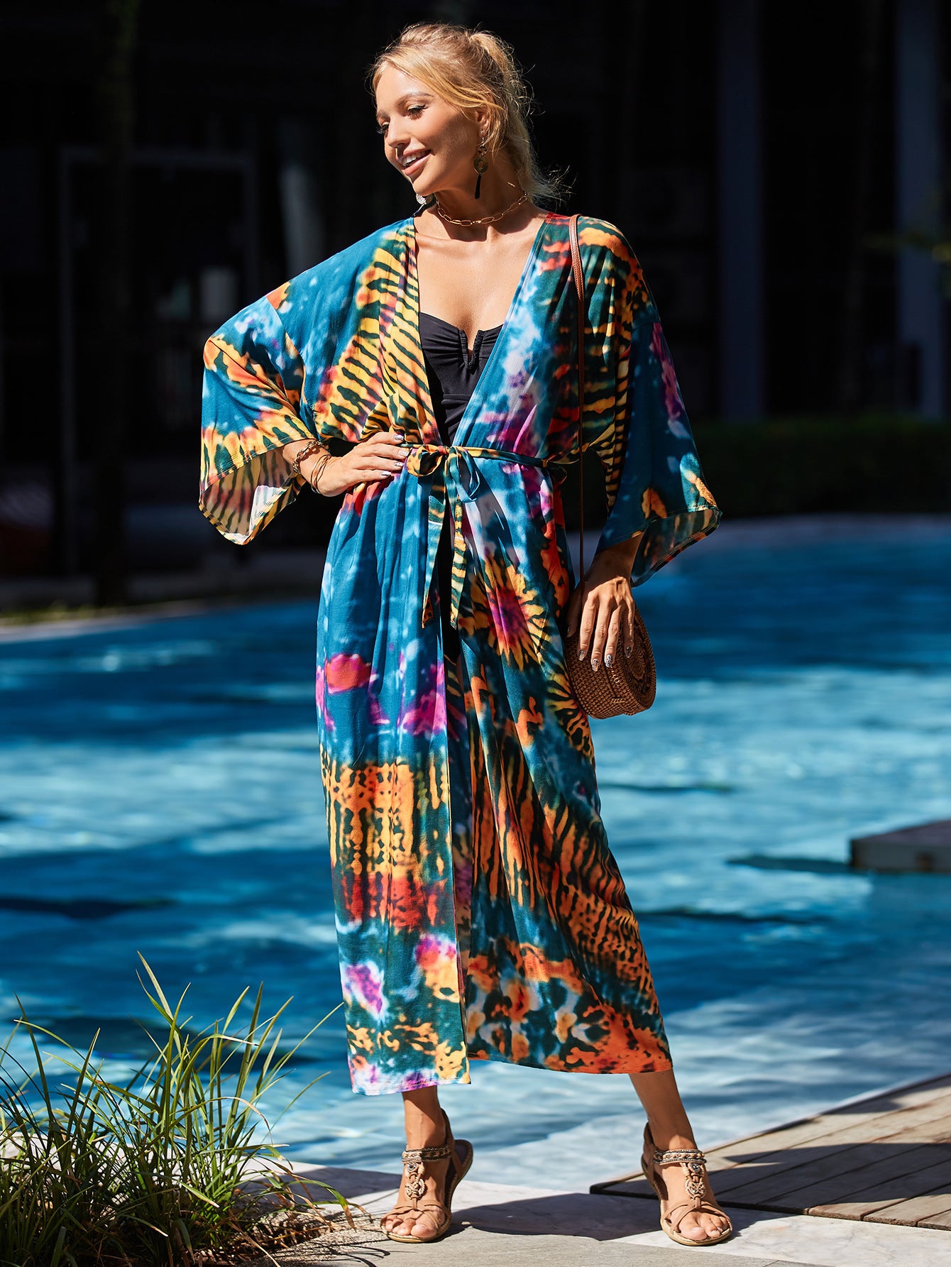 Sun Protection Cardigan Women's Swimsuit Bikini Cover-up