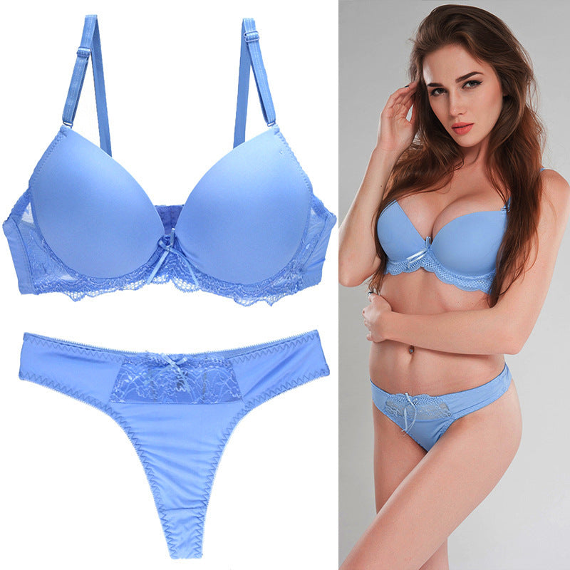 Lace Bra Set Women's Plus Size Underwear Set