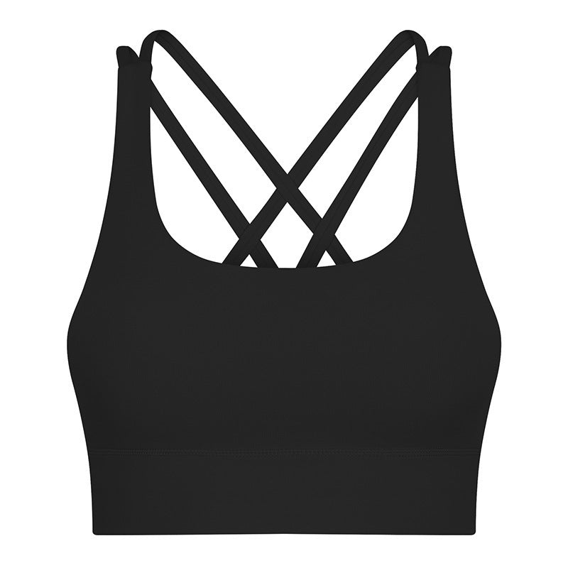 Skin-friendly Yoga Fitness Running Sports Bra Vest For Women