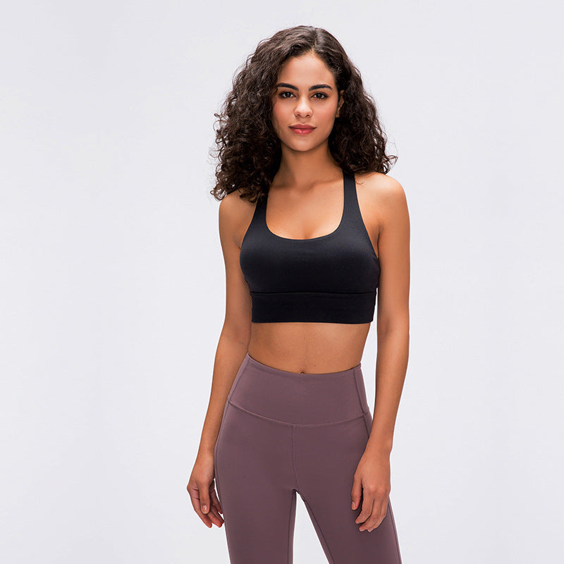 Skin-friendly Yoga Fitness Running Sports Bra Vest For Women